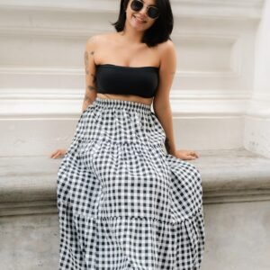 Black and White Skirt