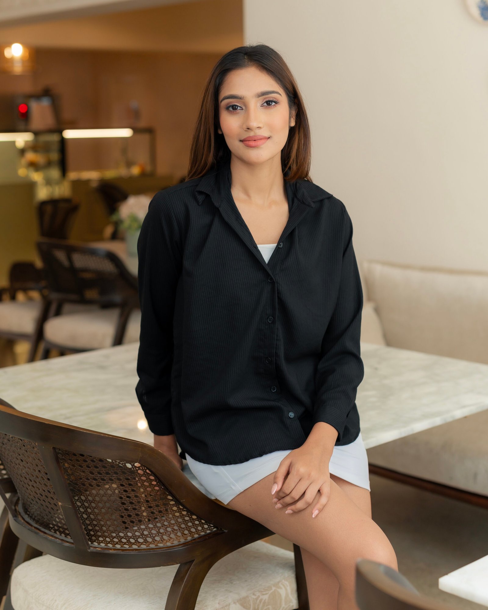 Clari Oversized Longsleeve Shirt