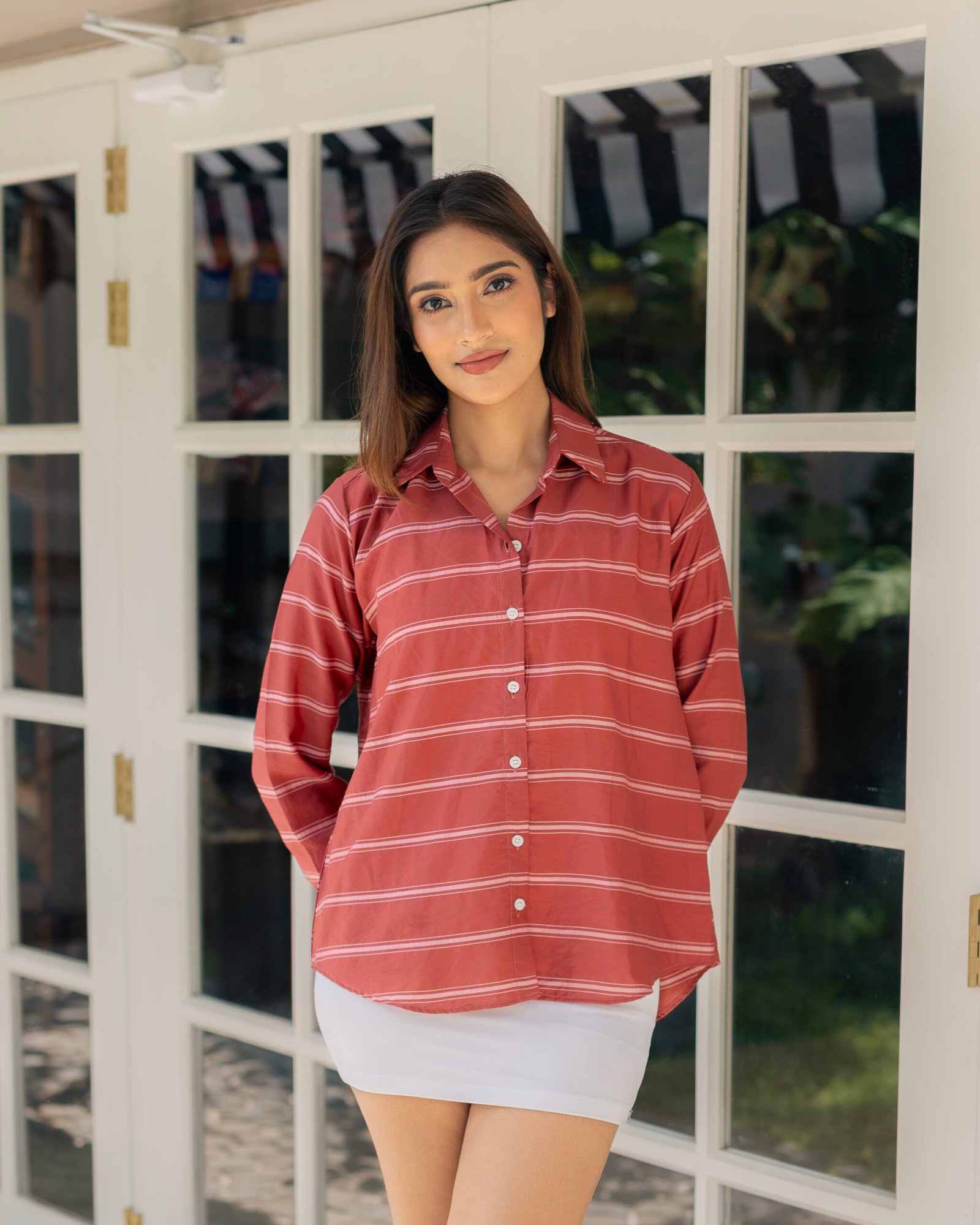 Amea Oversized Longsleeve Shirt