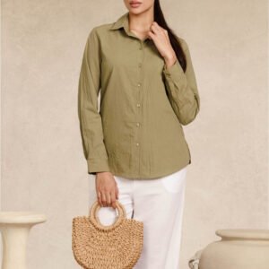 Livia Shirt - Olive Green